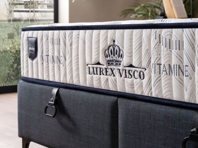 Тапицирано легло с матрак LUREX VISCO 160/200