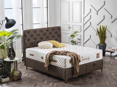 Тапицирано легло с матрак Serenity 160/200